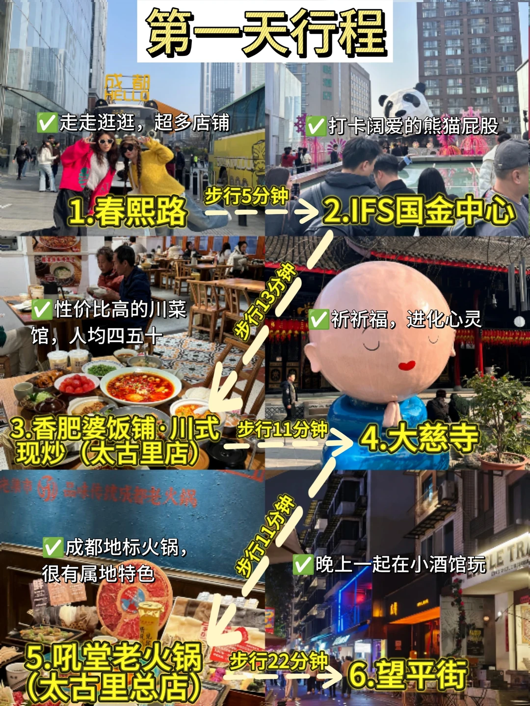 🔥4天3夜玩转成都！保姆级攻略带你吃遍成都