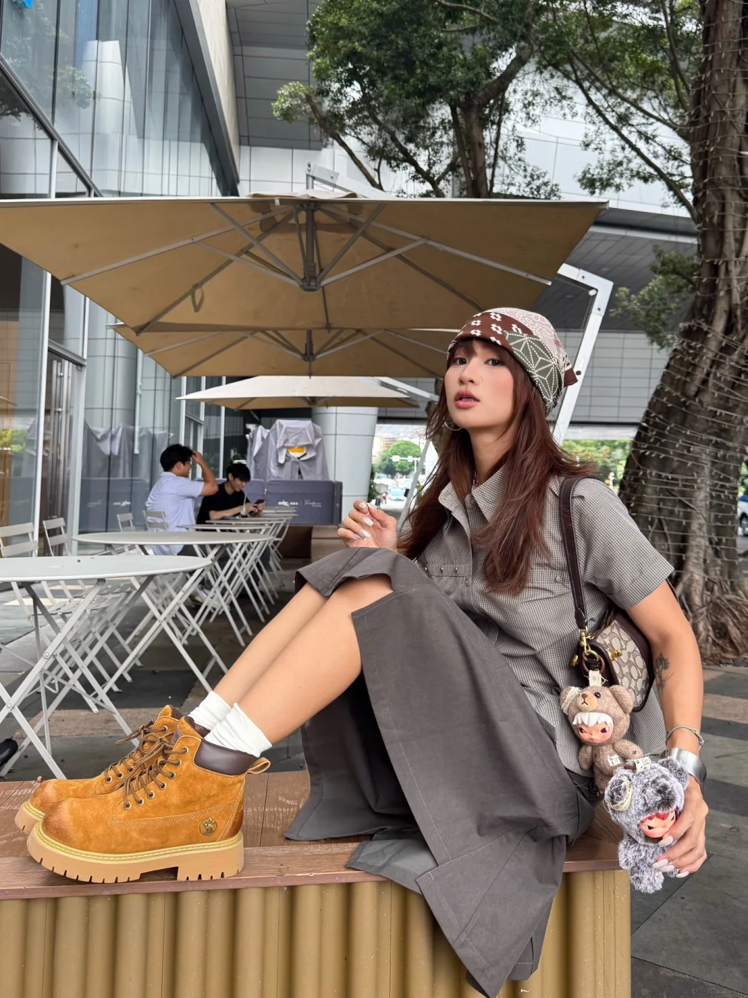 带嘎子姐出门噜