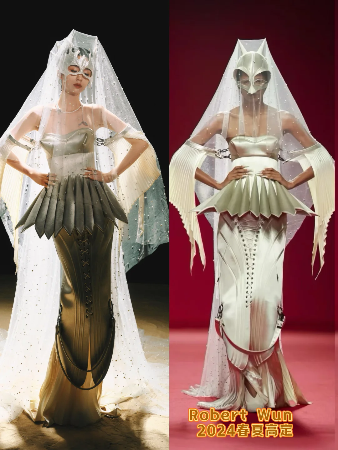 周也不打乖乖牌的红毯，这套可又美又亮眼