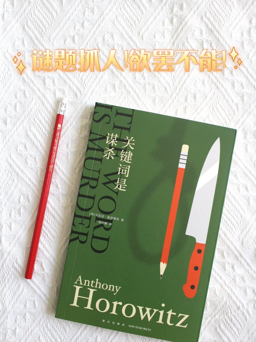 读起来像看悬疑剧一样！一翻开就停不下来！