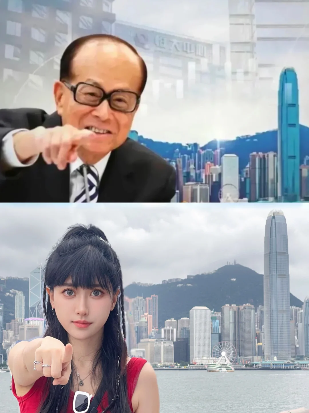 来香港🇭🇰只拍三张照片！成功人士三件套
