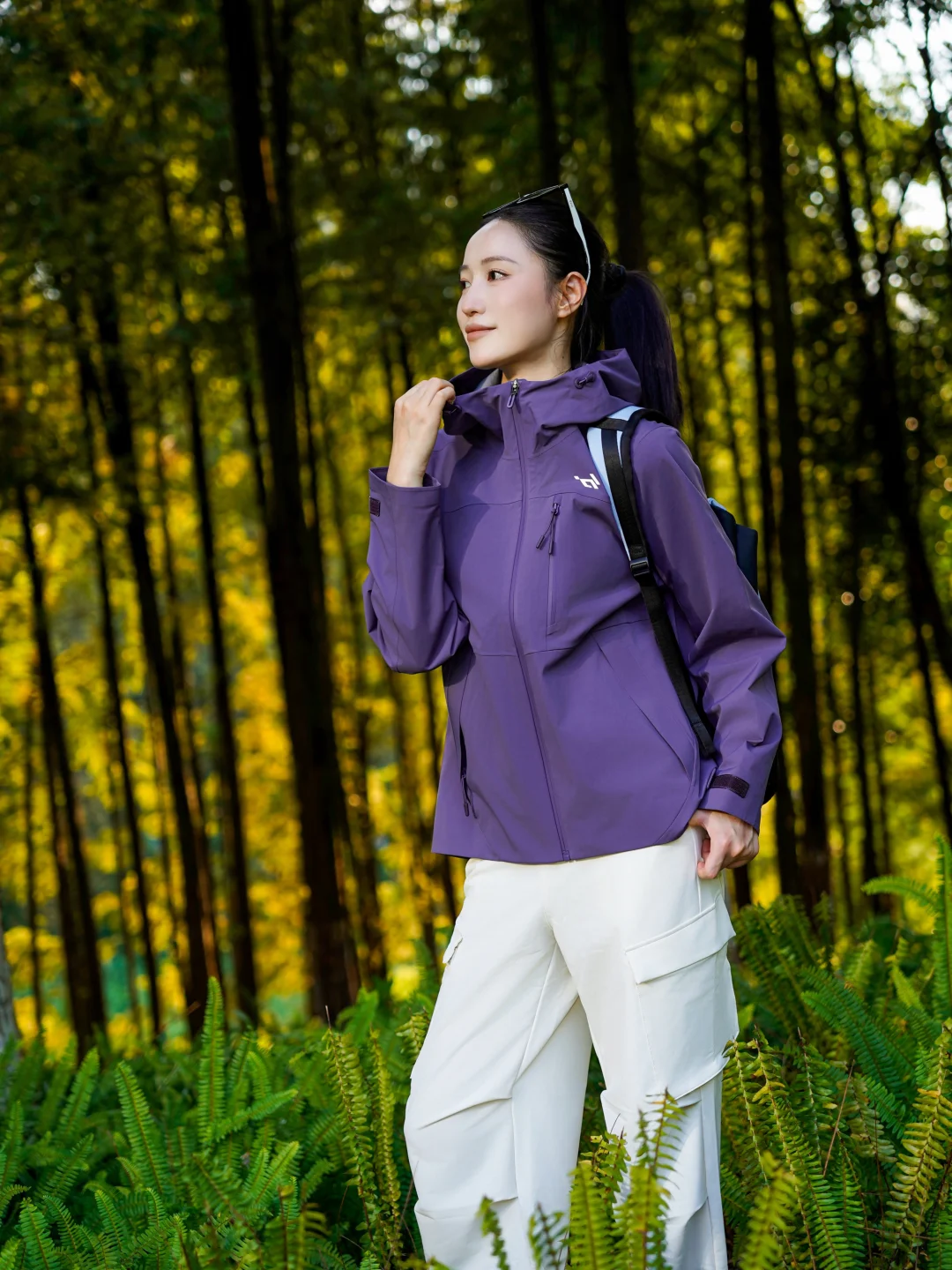 周末徒步🌲一件三合一冲锋衣就够啦！