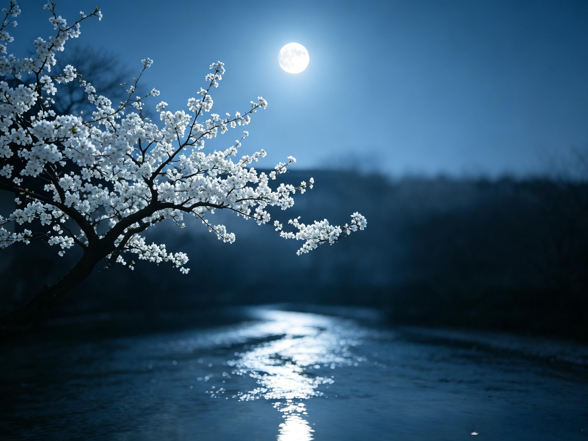 读《宋词鉴赏辞典·子夜歌》
      一般较多的是以梨花喻雪，而这首词以雪喻梨花。三更月说明在夜半，夜半时分，观赏如雪的梨花，这个意象，让人瑟瑟发抖。不胜凄断，杜鹃啼血。词人从月下梨花，联想到了杜鹃花，又从杜鹃花想到了杜鹃鸟，从啼血悲鸣想到了“不如归去”。词人点出了一位深闺少妇，正在盼 ​