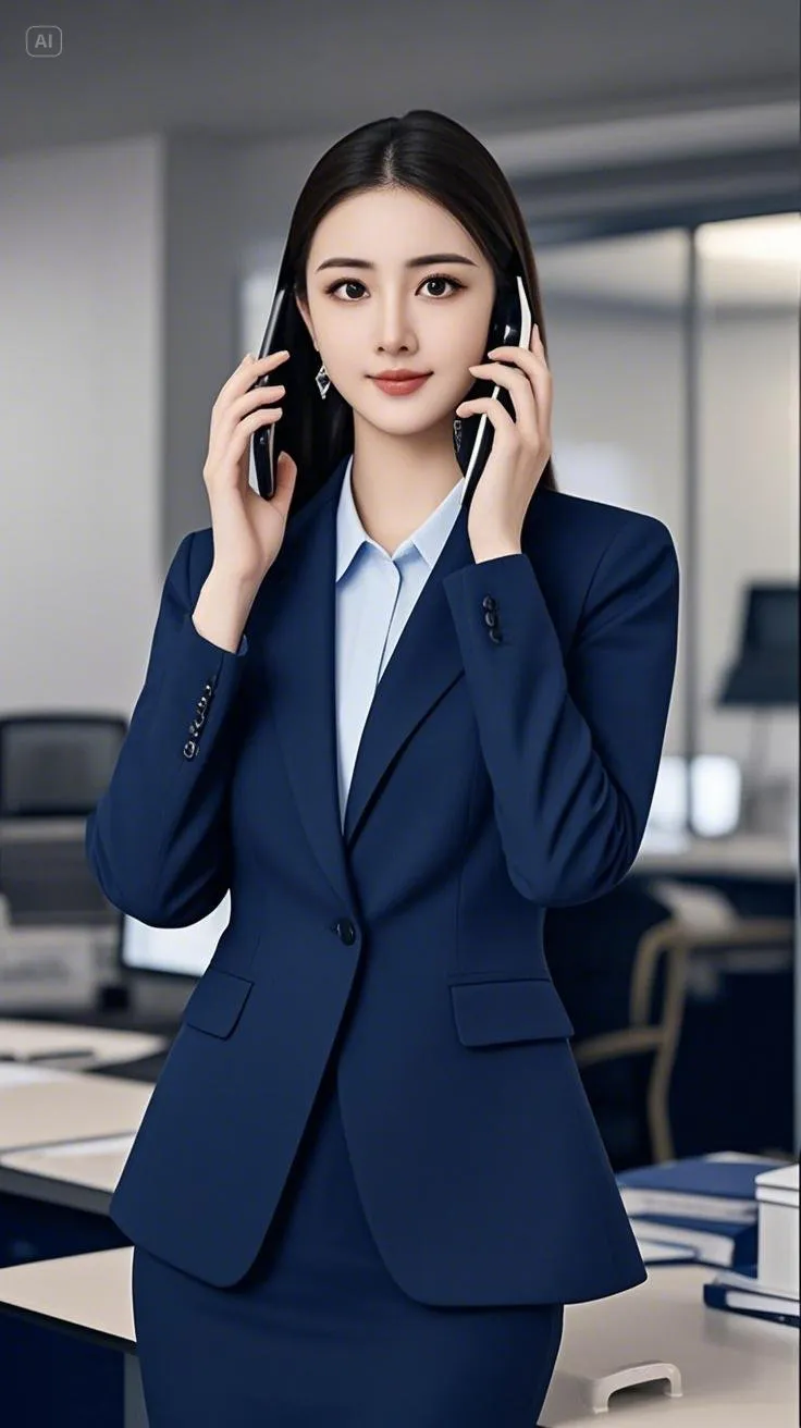 在公司里，总经理办公室的小姐姐总是很吸睛。就像看到穿着黑丝OL职业装的...