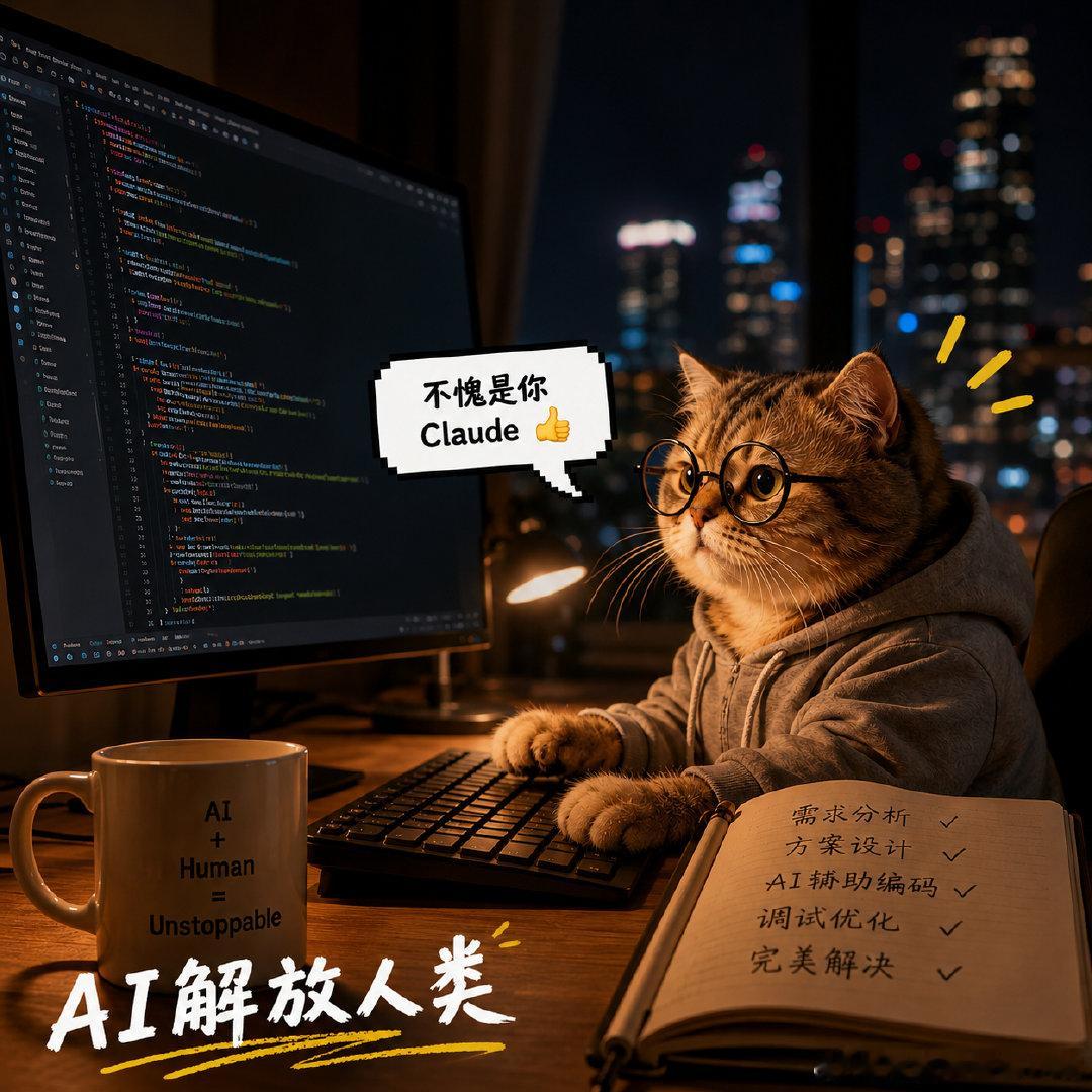 用claude 2小时手搓一个程序，解决了一个困扰已久的工作问题，突然很有成就感，Ai解放人类[不愧是你]，困扰我的只有token[捂嘴哭] ​