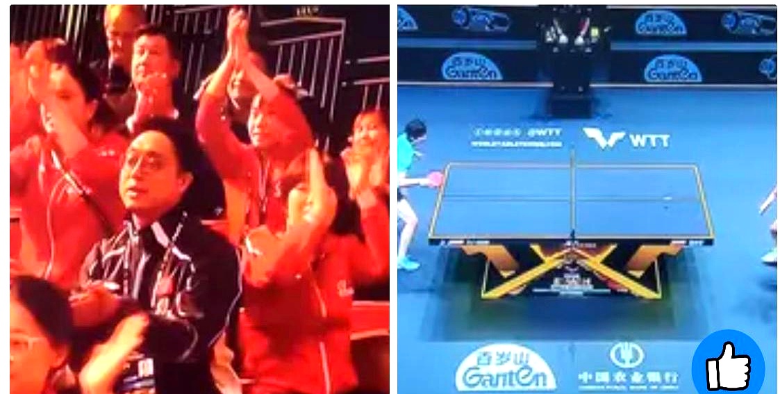 蒯曼坐在场下看王曼昱打削球那专注劲，眼睛一眨不眨的，比自己上台还揪心
 

打削球光靠死磨硬泡可不行，正手没有雷霆万钧的爆冲狠劲，遇到高手照样得露怯
 

看着小姑娘在场下虚心琢磨的眼神，我觉得她离真正挑大梁的日子不远了
 

顶级高手手里都有把硬兵器，蒯曼正手杀伤力要是再磨砺出来，国乒主力绝对有她