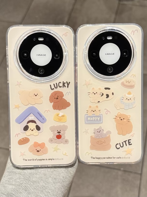 ⋆.˚🥖小狗🏠猫咪🐈~华为mate80情侣壳来啦!!