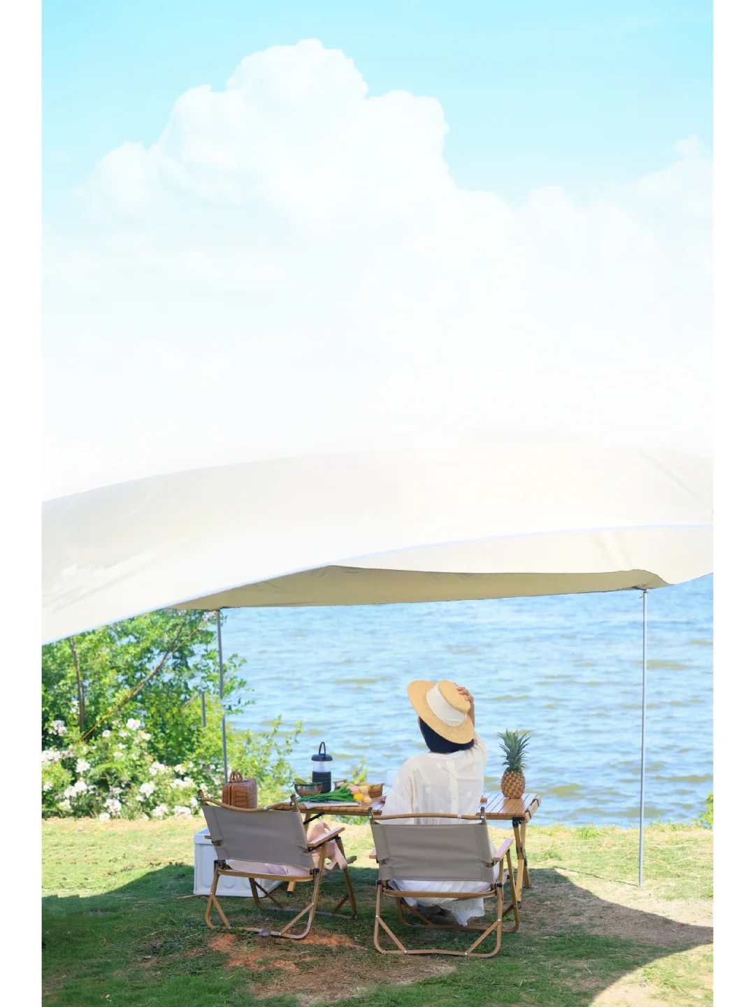 武汉值得N刷的露营地❗️独享海景可烧烤