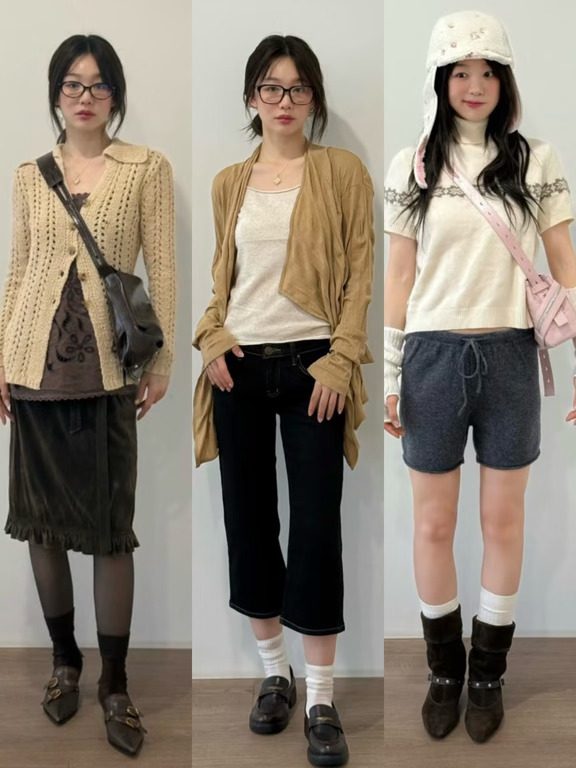 徐梦洁三套早秋私服，时髦元气，女大抄作业