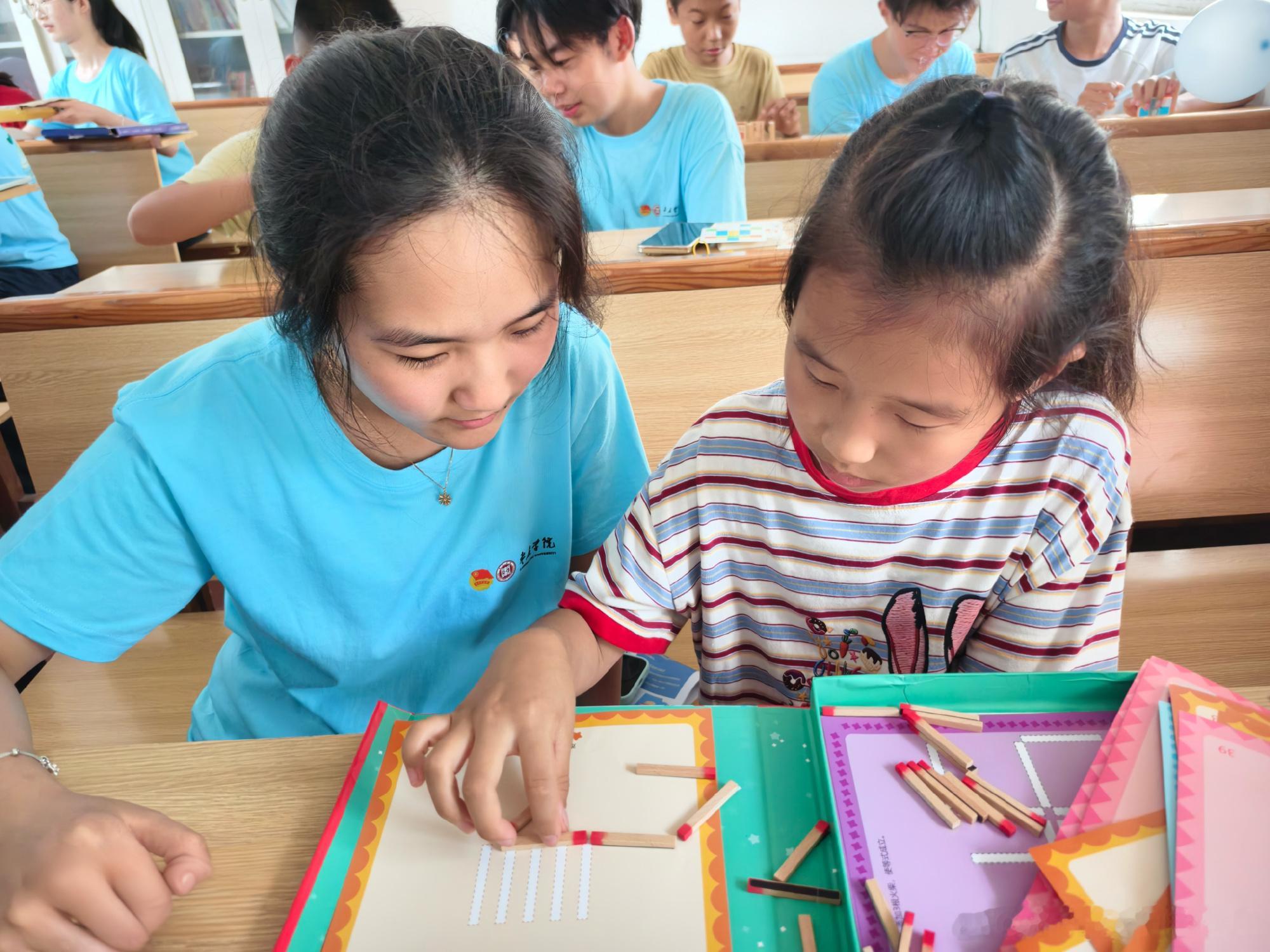 2026暑假三下乡社会实践【榴香数韵·智启童心】7月8日，枣庄学院数学...