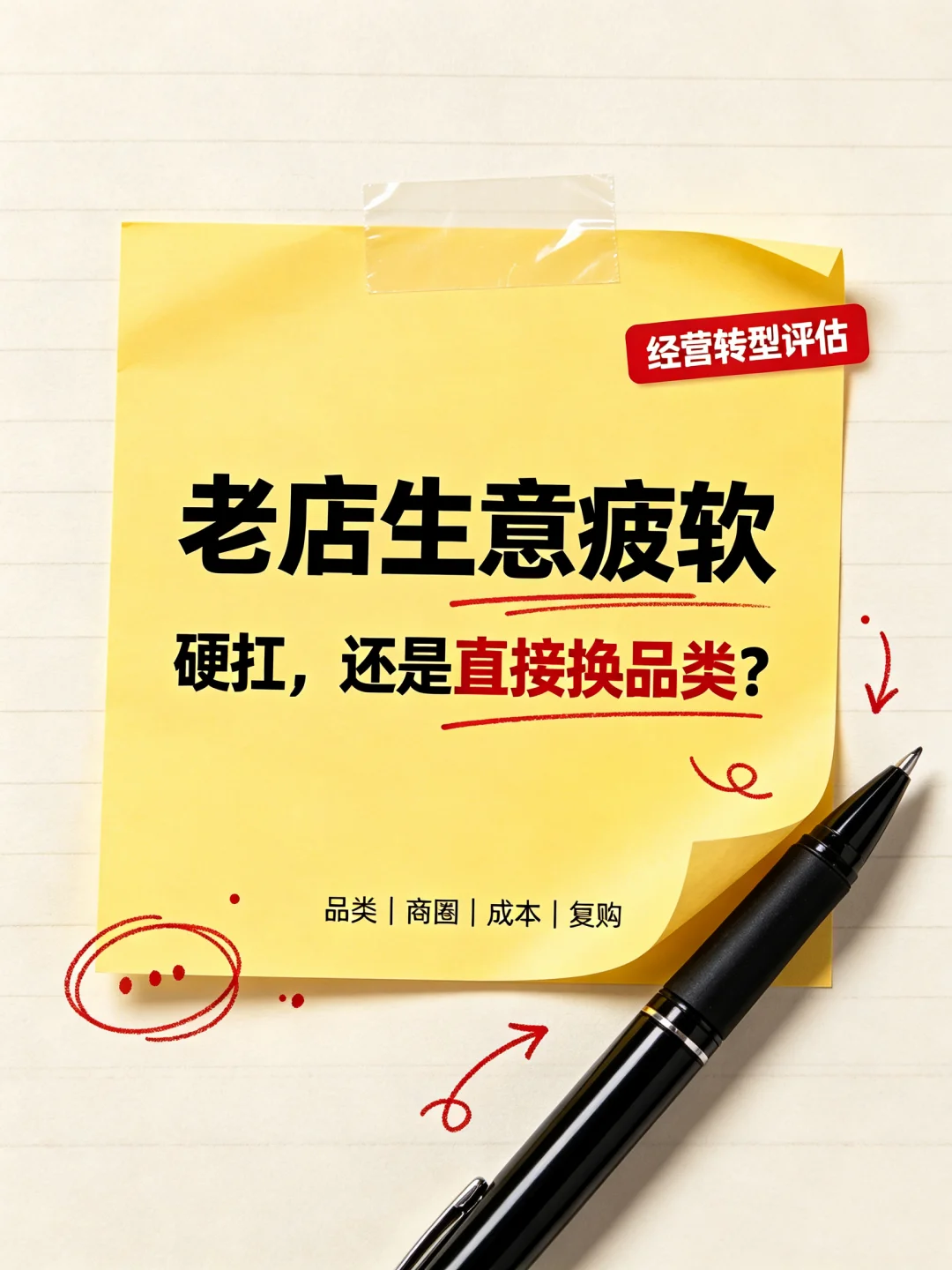 老店生意疲软，硬扛还是直接换品类？