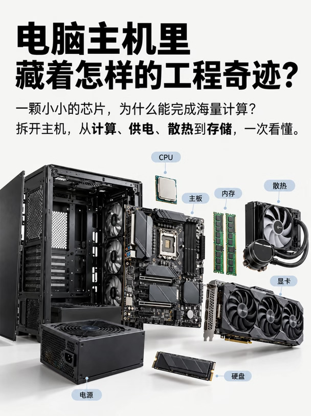 电脑主机里，藏着多少工程奇迹？
