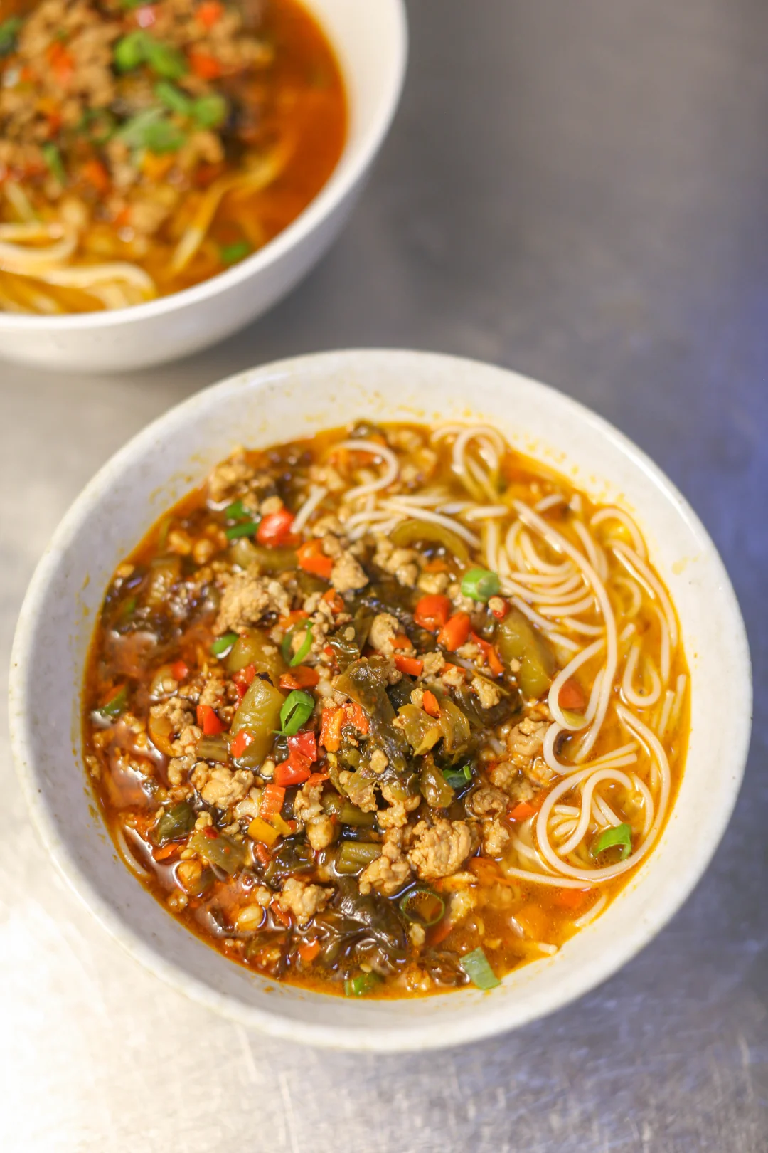 答应我，一定要做剁椒肉沫酸菜米粉（354）