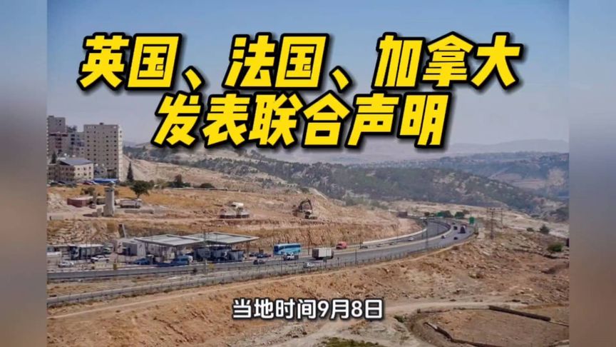 英国、法国、加拿大，发表联合声明