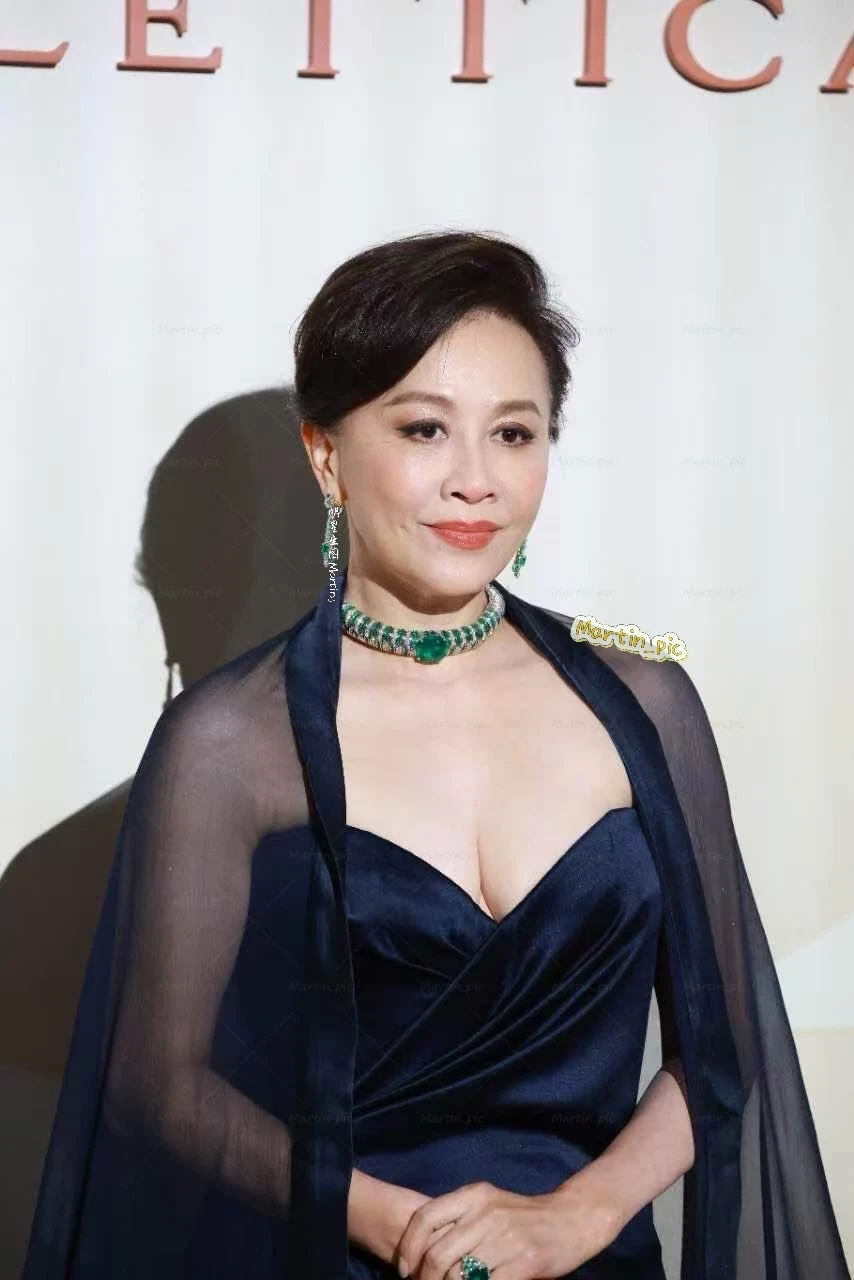 刘嘉玲 宝格丽线下活动好美好大气