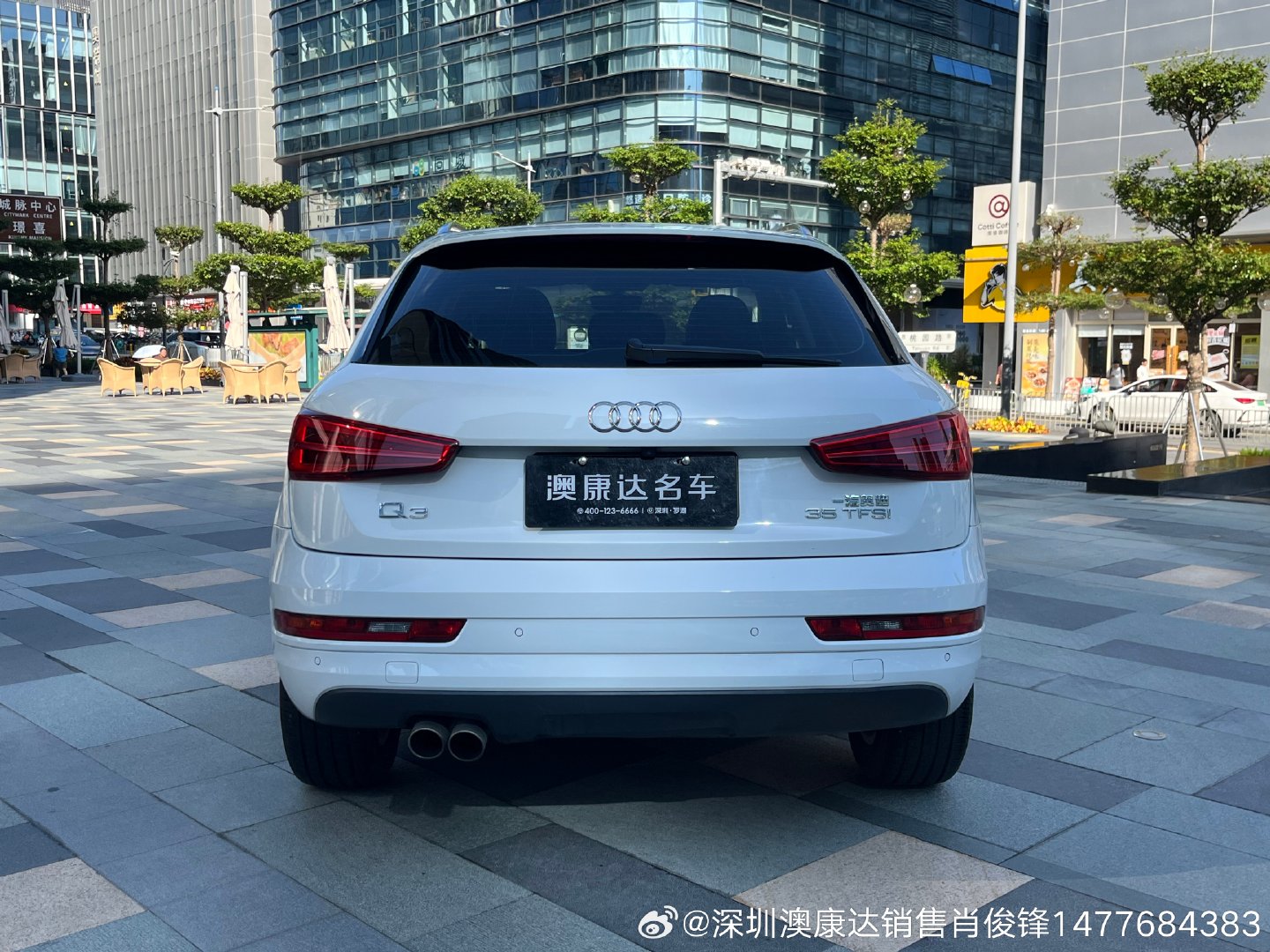 批发车🚗
奥迪Q3/时尚版35TFSI
2017年2月上牌 行驶2.6万公里
批发价6.3万
车辆编码058902 ​