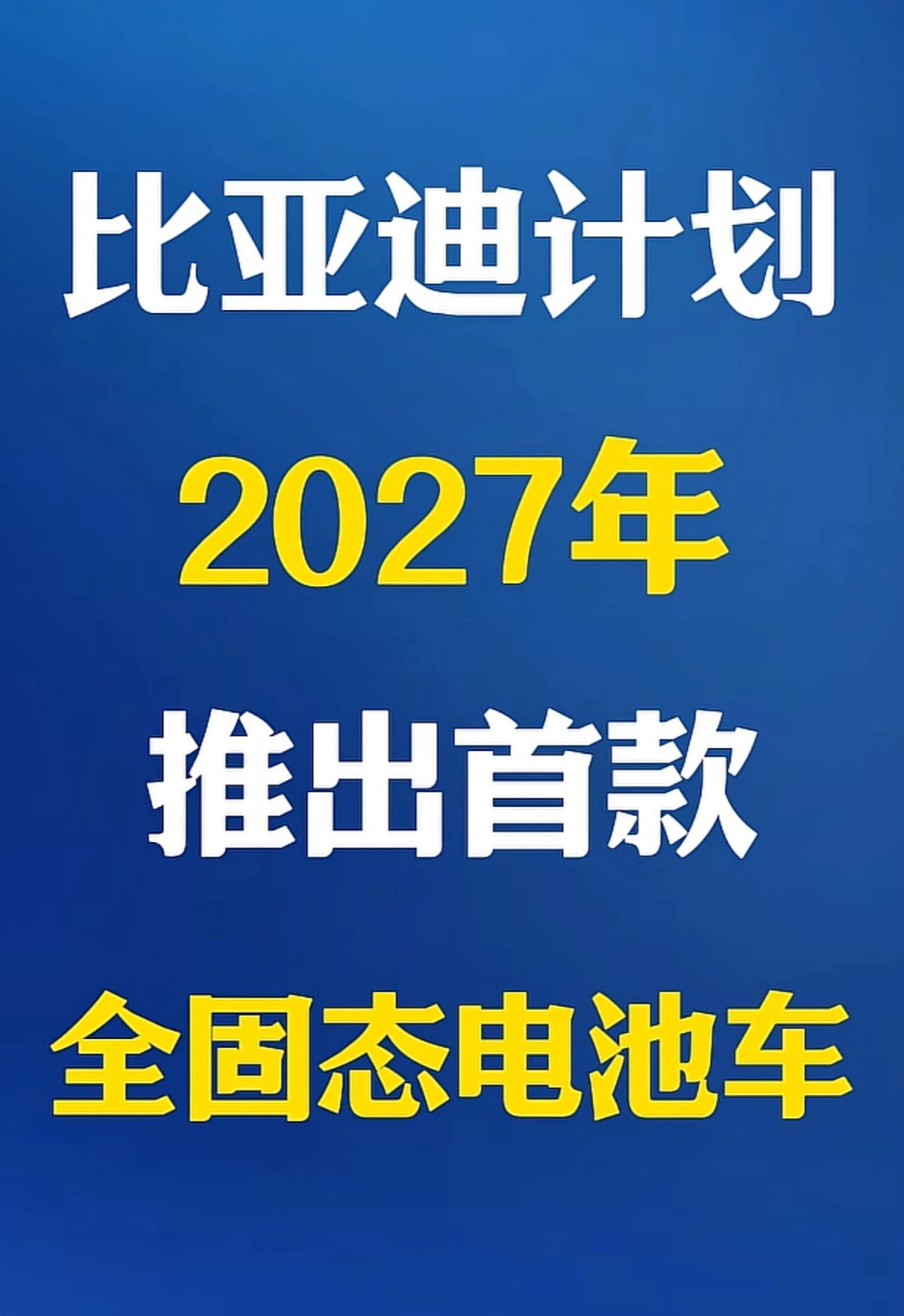 比亚迪 新能源汽车