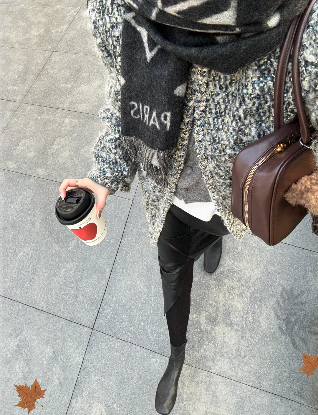 冬天也可以穿的小香外套✨姐感穿搭yyds！