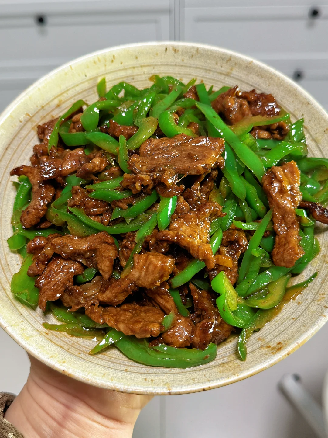 谁懂啊？青椒炒肉片吃一次爱一次！🫑🥩