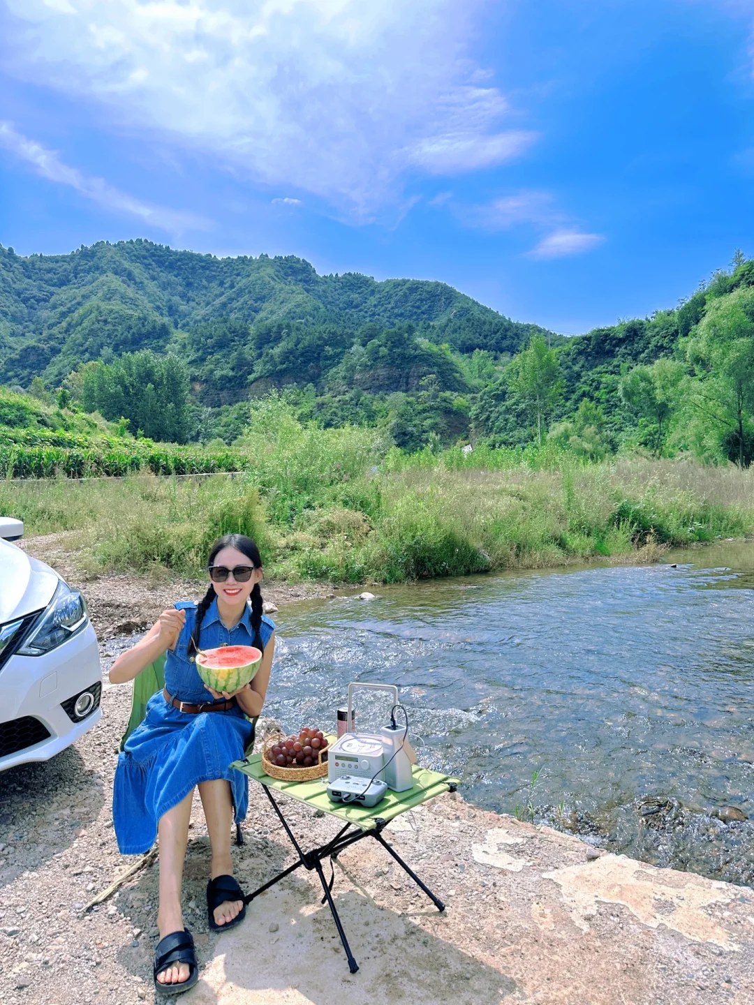 北京小桂林，水边露营烧烤开车直达，宠物友好