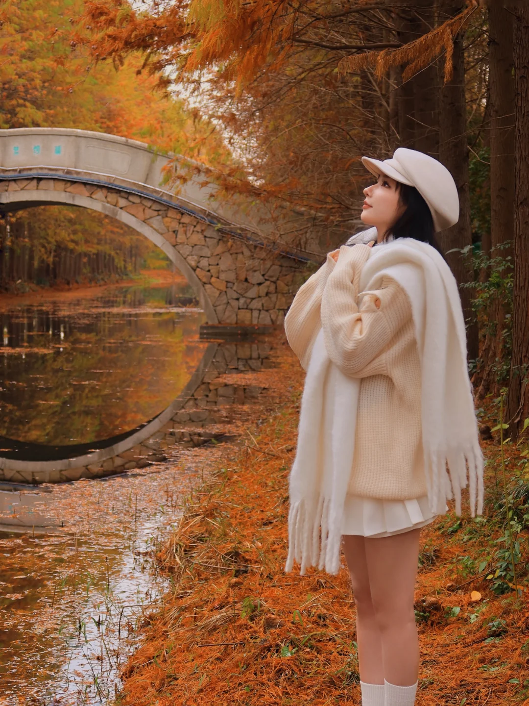 苏州｜误入秋日浪漫水杉油画—虎丘湿地公园🍂