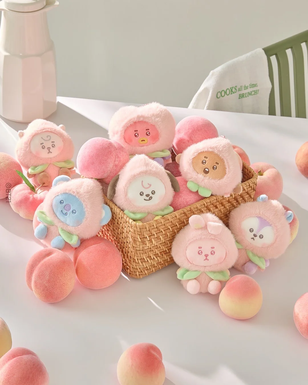 毛绒粉嫩香甜的桃子🍑 BT21 PEACH HOLIC🍑