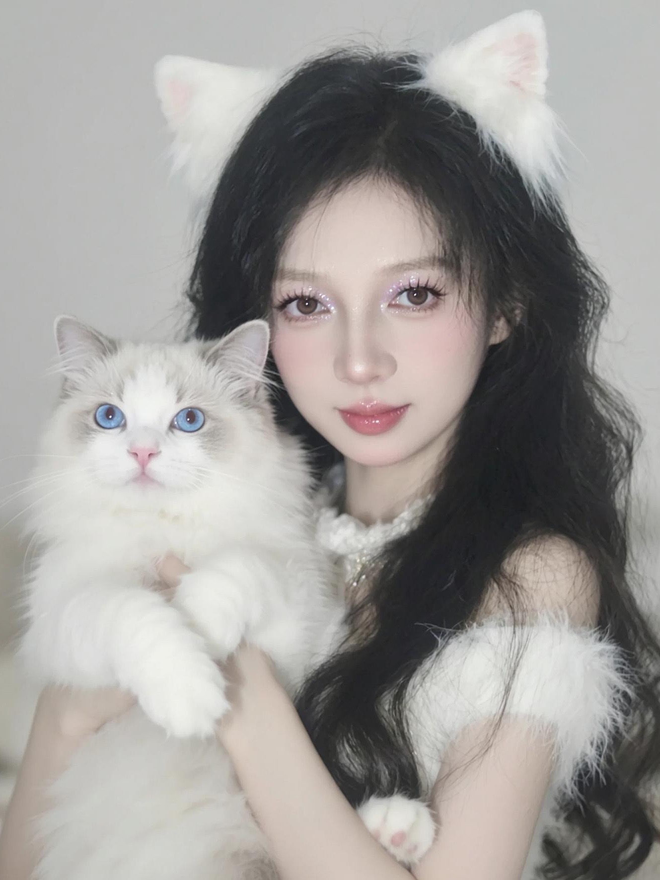 逆天AI 猫系少女照