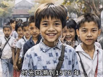 1976年的广州小学生，是这样的呀，好有历史画面感！