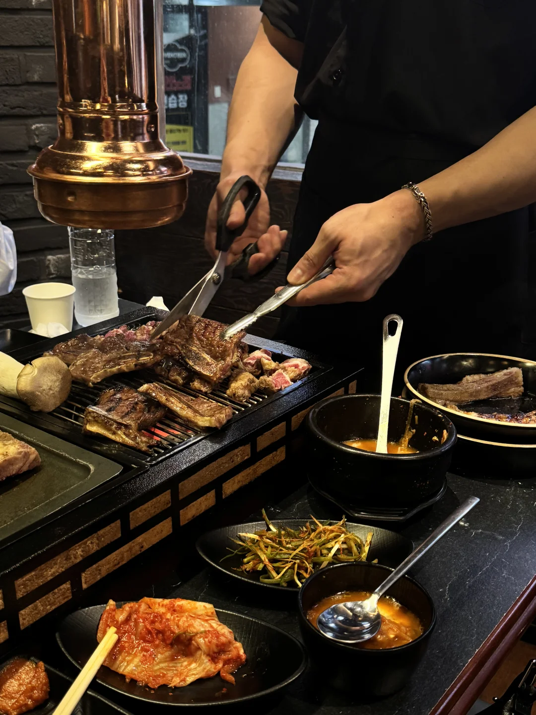 🇰🇷田柾国同款餐厅还有大膀子欧巴帮我烤肉