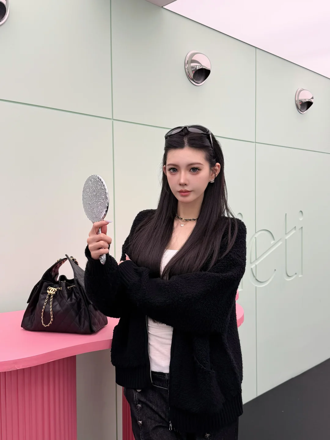在圣水洞找到人生墨镜惹🕶