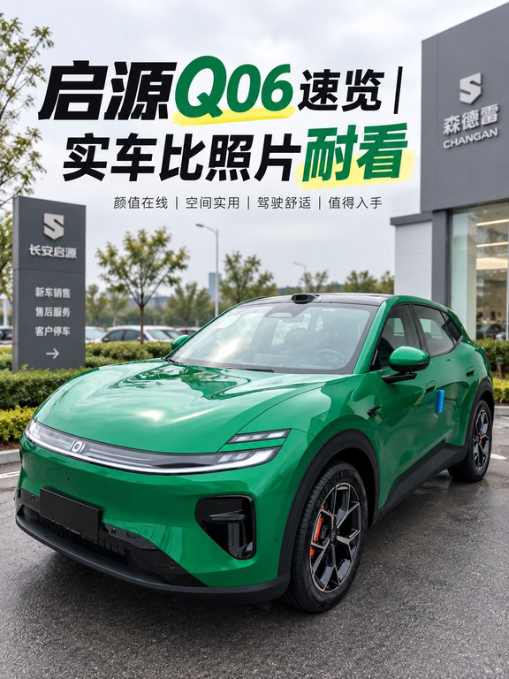 Q06新车来了！外观内饰速览