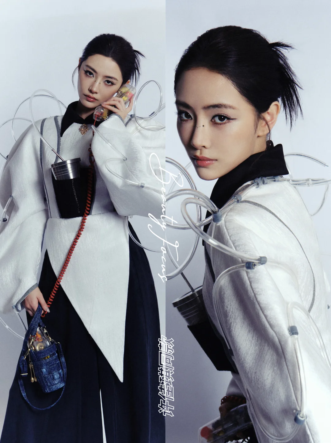 许佳琪丨高定外卖服！太会玩了！！🖤