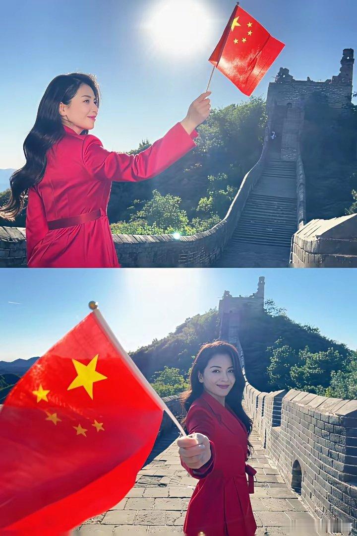 网友纳闷了：为什么（刘涛）去了长城，人群就消失了？我们任何时候去长城都全是人…[流汗] ​
