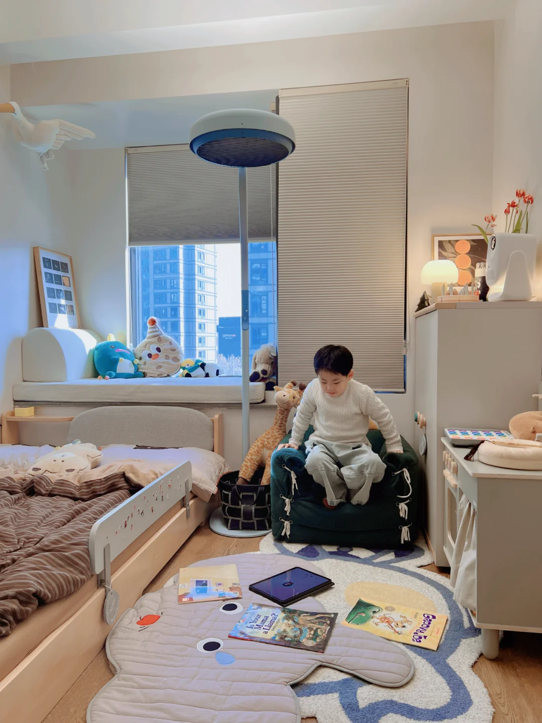 羡慕他6岁就住进了自己的Dream room🛏️