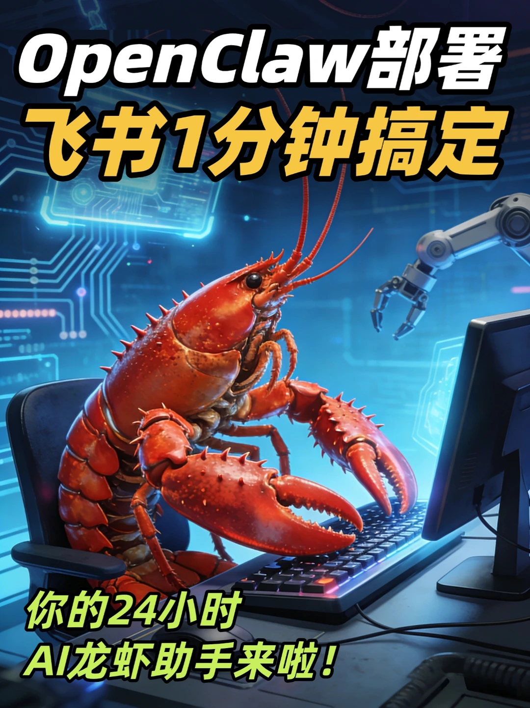 OpenClaw一键搞定！飞书新功能太香了！