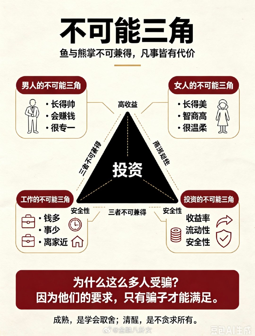 不可能三角[思考] ​