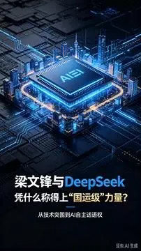 毫不夸张地说，梁文锋是位“国运级”人物！

很多人可能觉得，不就是个AI模型吗，至于上升到国运的高度？我跟你说，太至于了！今天的通用大模型，不是什么用来聊天解闷的玩具，是下一代数字经济的“操作系统”，是千行百业产业升级的核心底座。

它的地位，就像一百多年前的电力，二十多年前的互联网， ​