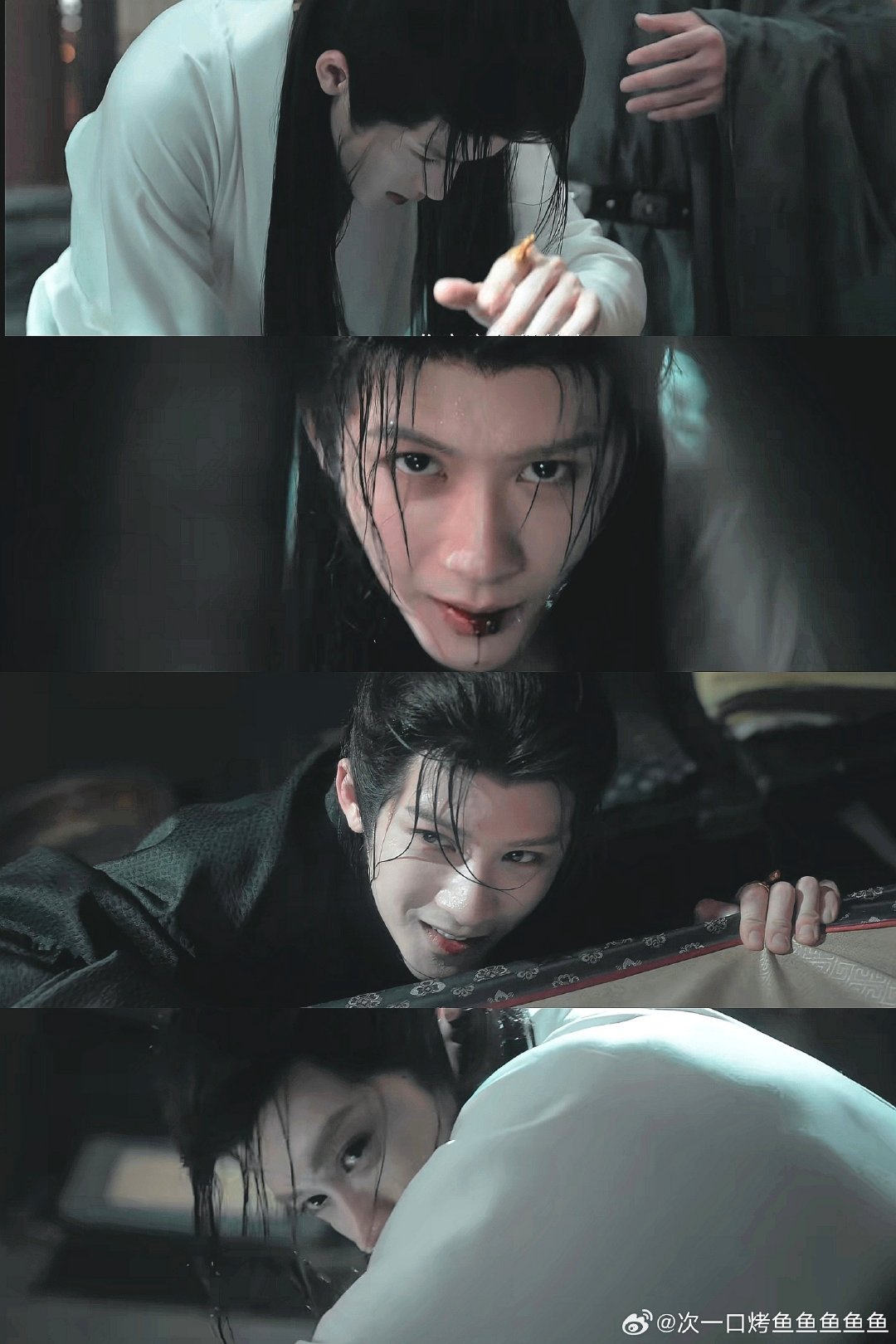 #檀健次谢却山完全疯批美人#好带感，好浓烈的男鬼味#何不同舟渡##檀健次[超话]# ​