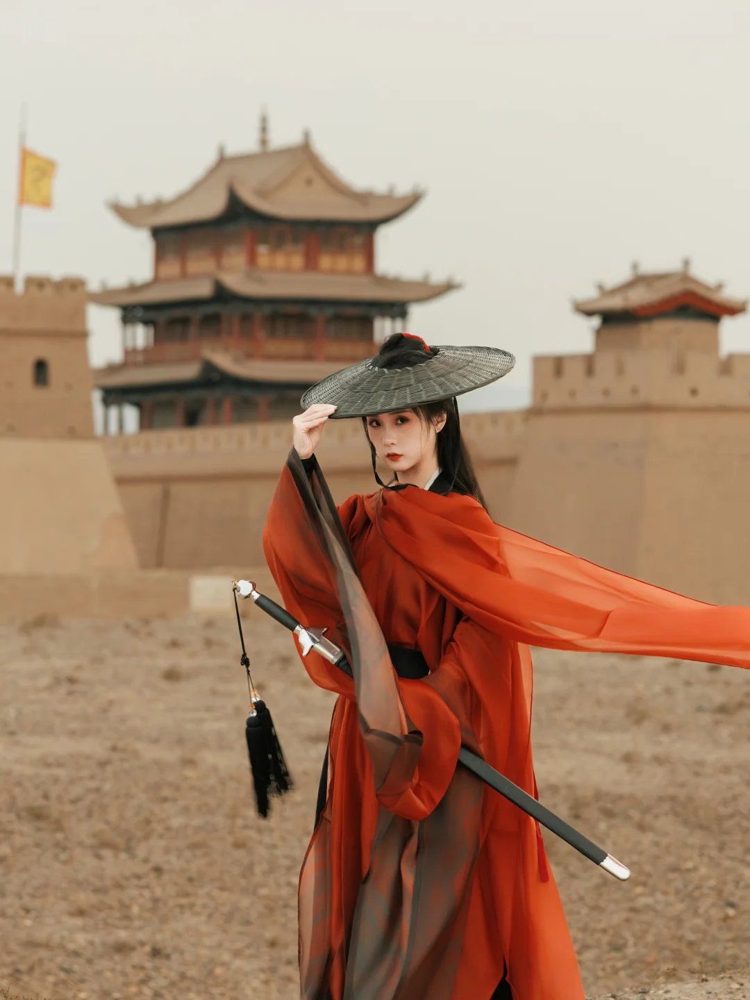 一路西行，在嘉峪关原了武侠梦🗡️