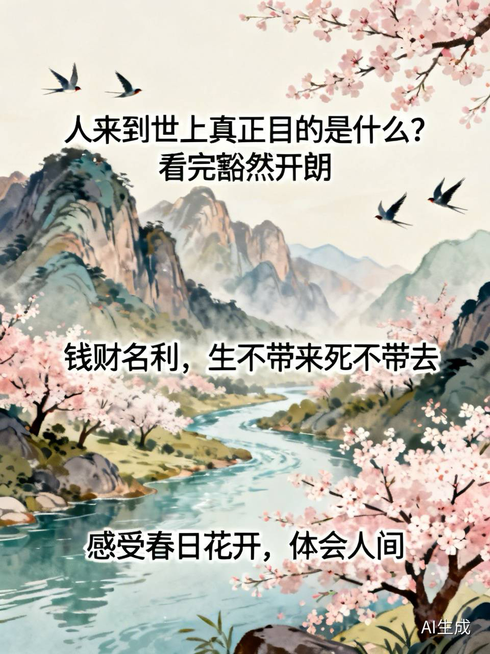 悟出过什么样的人生道理?
标题：人来到世上真正目的是什么？看完豁然开朗

最