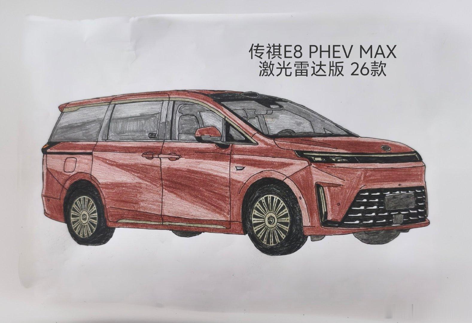 上海大众经典桑塔纳
传祺E8PHEV MAX 激光雷达版26款
五菱星光M 2026款
比亚迪海獭右舵出口版
#汽车绘画# ​