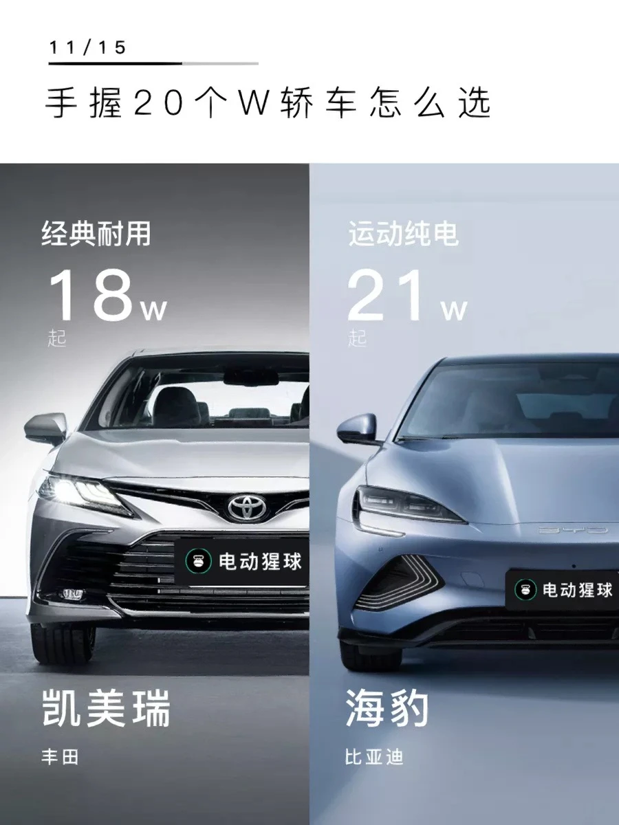 油电之争｜手握20个W怎么选轿车？