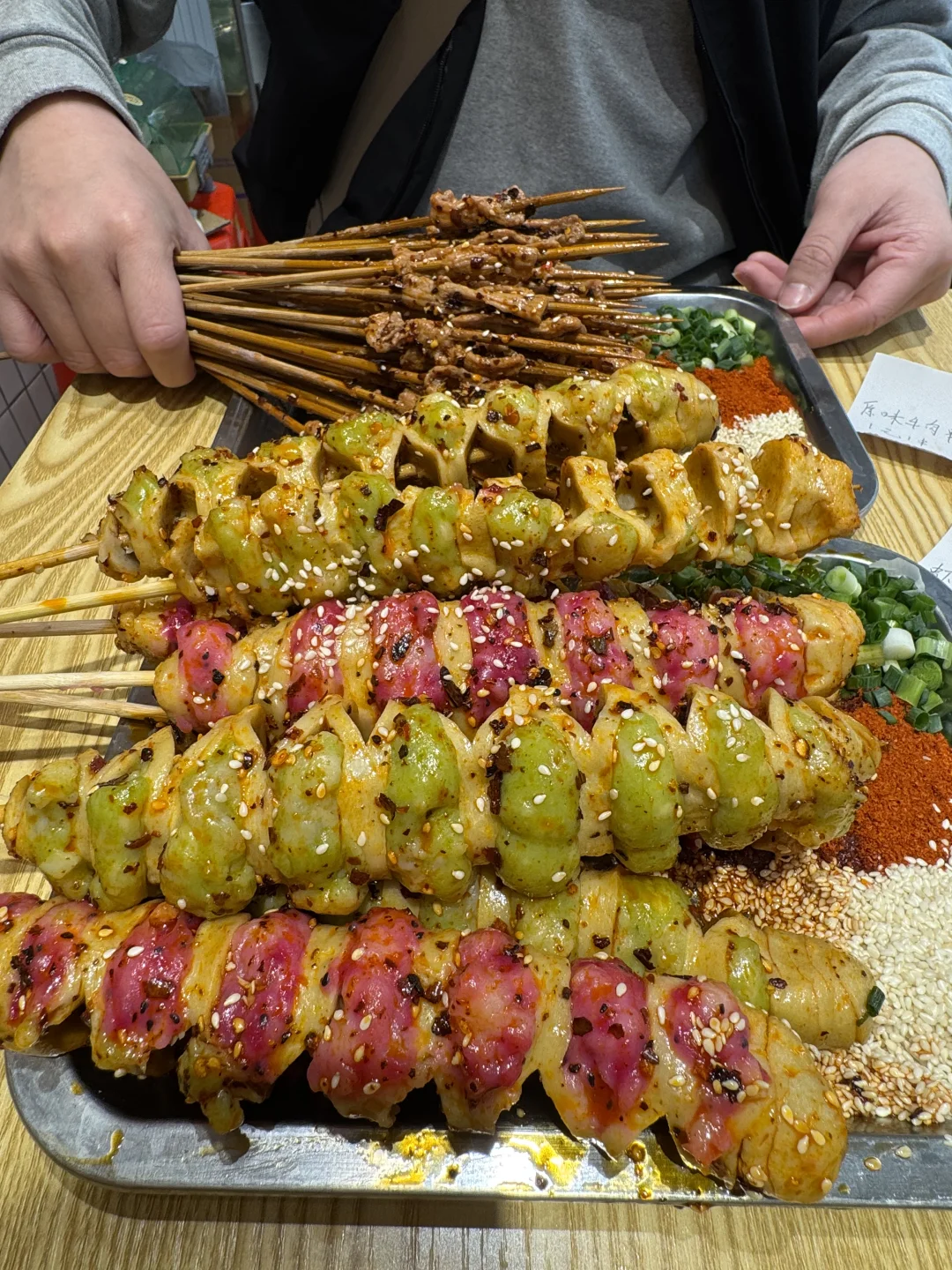 重庆石油路。。。。慕名而来的！！！好好吃啊！