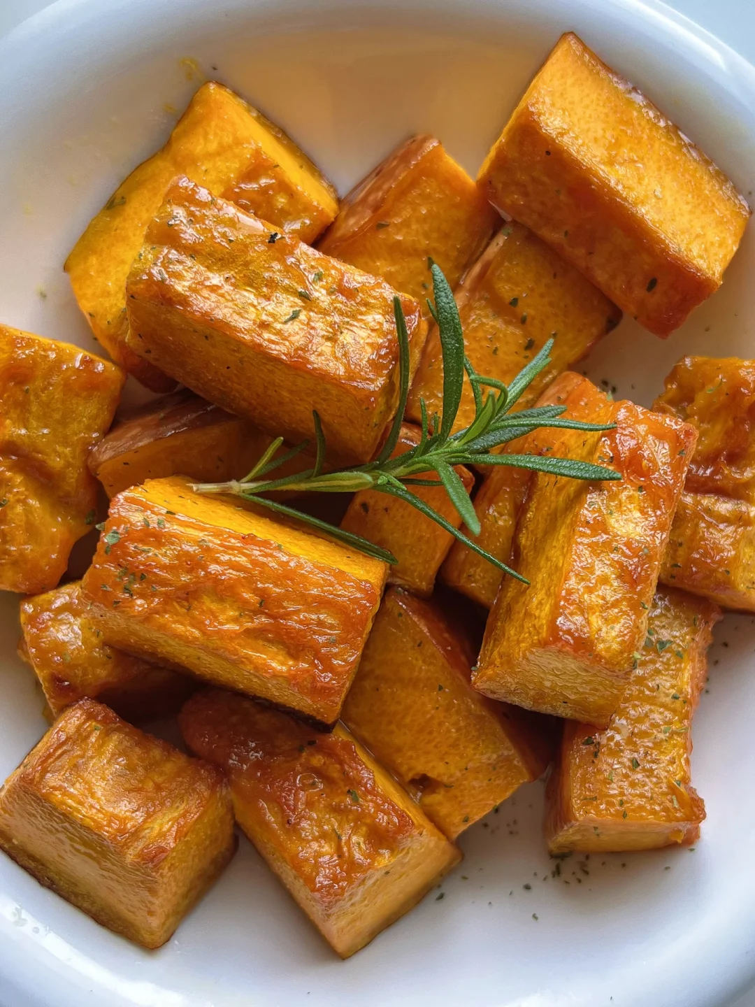 3块钱的老南瓜把我吃哭了！蜂蜜黄油烤南瓜