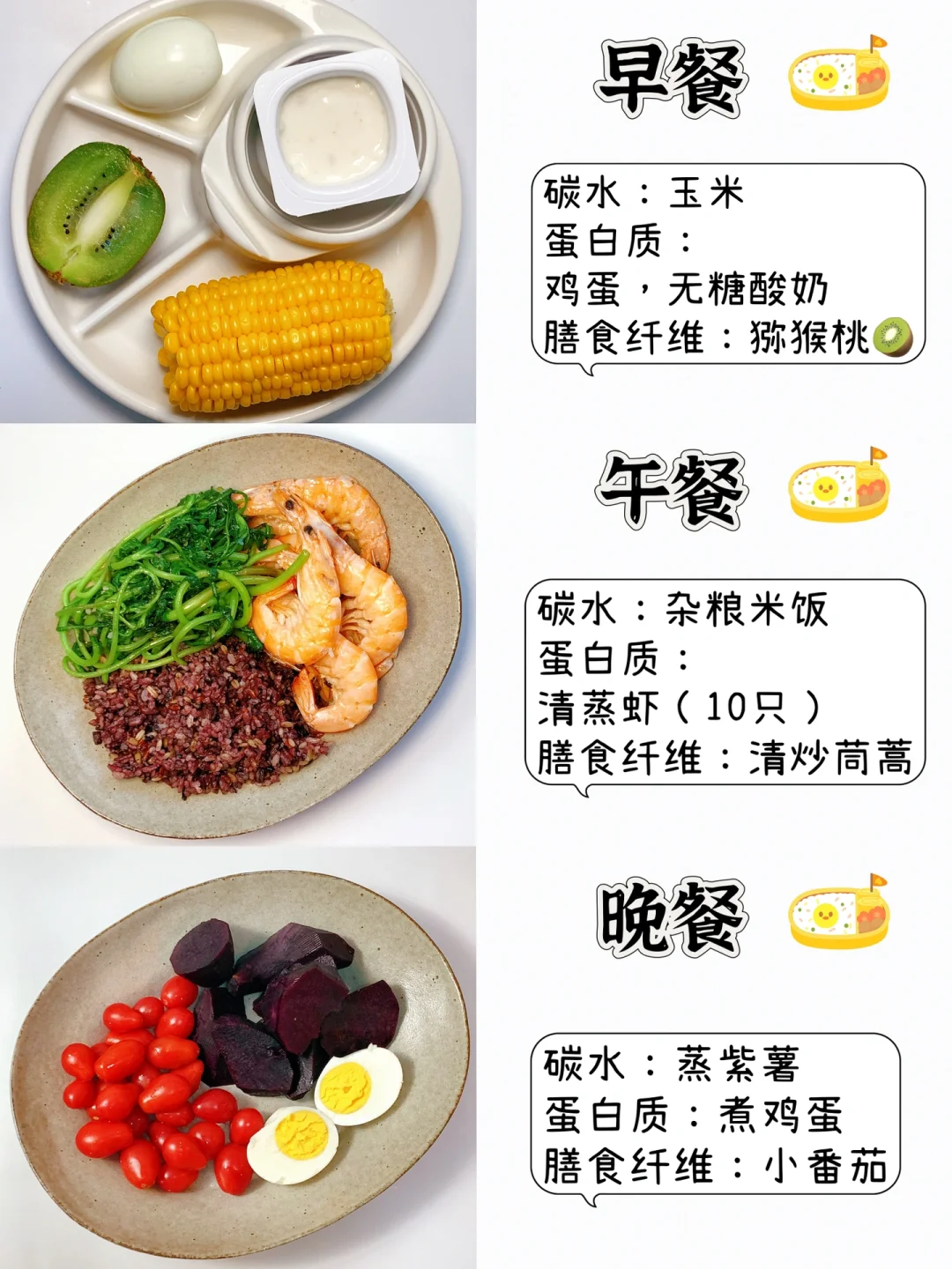 7天6斤❗感谢营养师推荐的一周高效减肥食谱