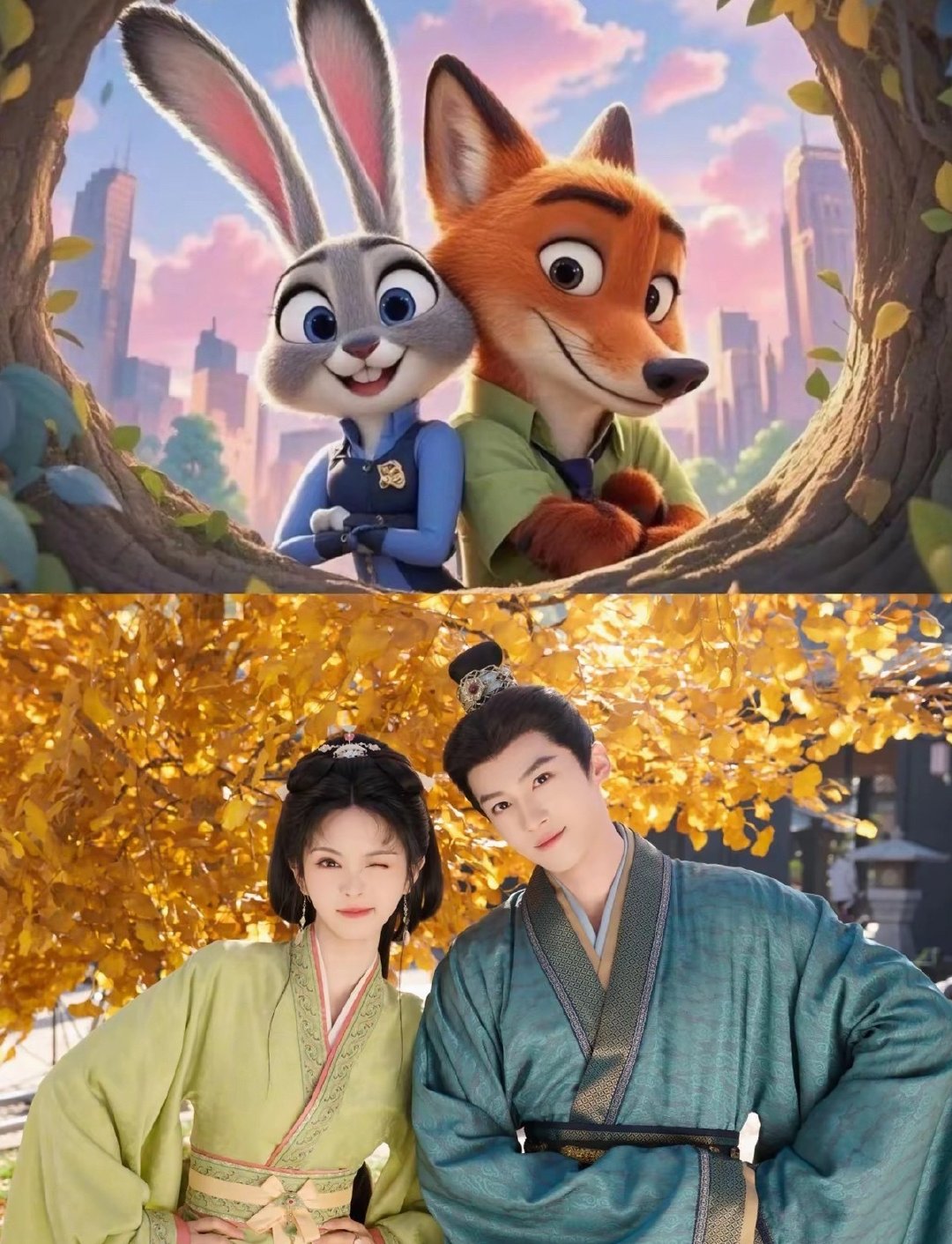 嫁金钗*闫桉田曦薇合照好萌ᵕ̈ ♡

🐾 🦊 & 🐰 🥕尼克朱迪 ​