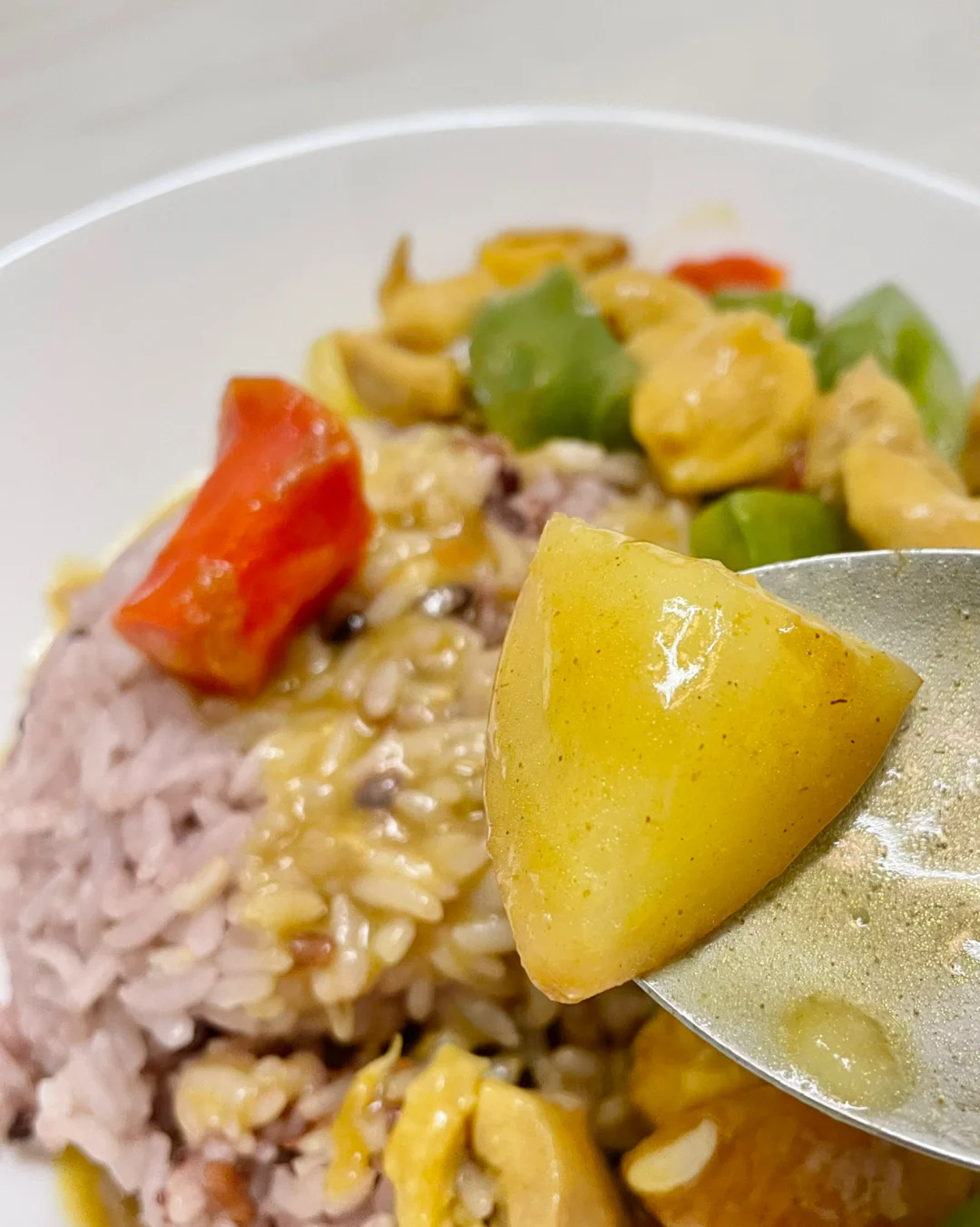 一学就会❗️简单美味土豆咖喱鸡肉饭 超级下