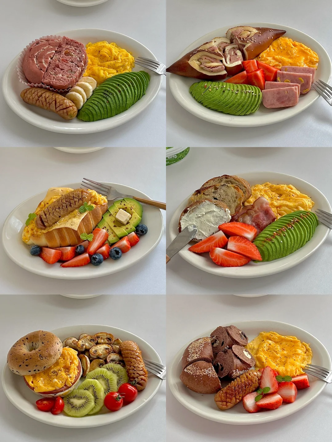 ☀️一周不重样春日早餐搭配合集｜简单快手😋