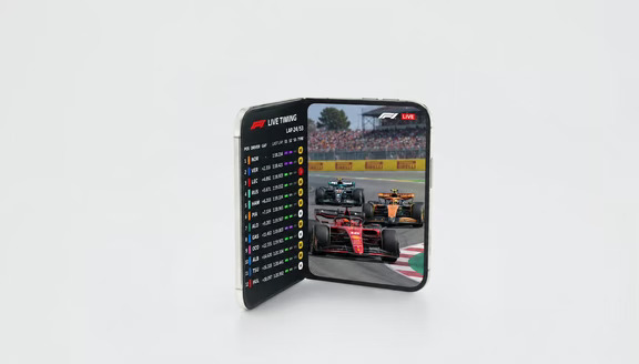 iPhone Duo的F1比赛场景