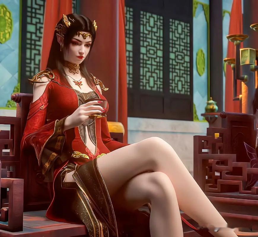 全网公认的六大国漫女神！ 火灵儿  《完美世界》 角色戏份吃重时人气很...